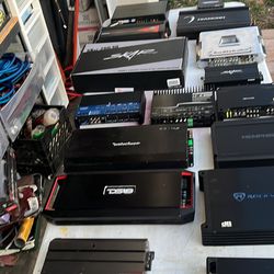 Car Amps Starting At $50 And Up