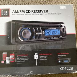 Brand New Dual AM/FM CD Receiver