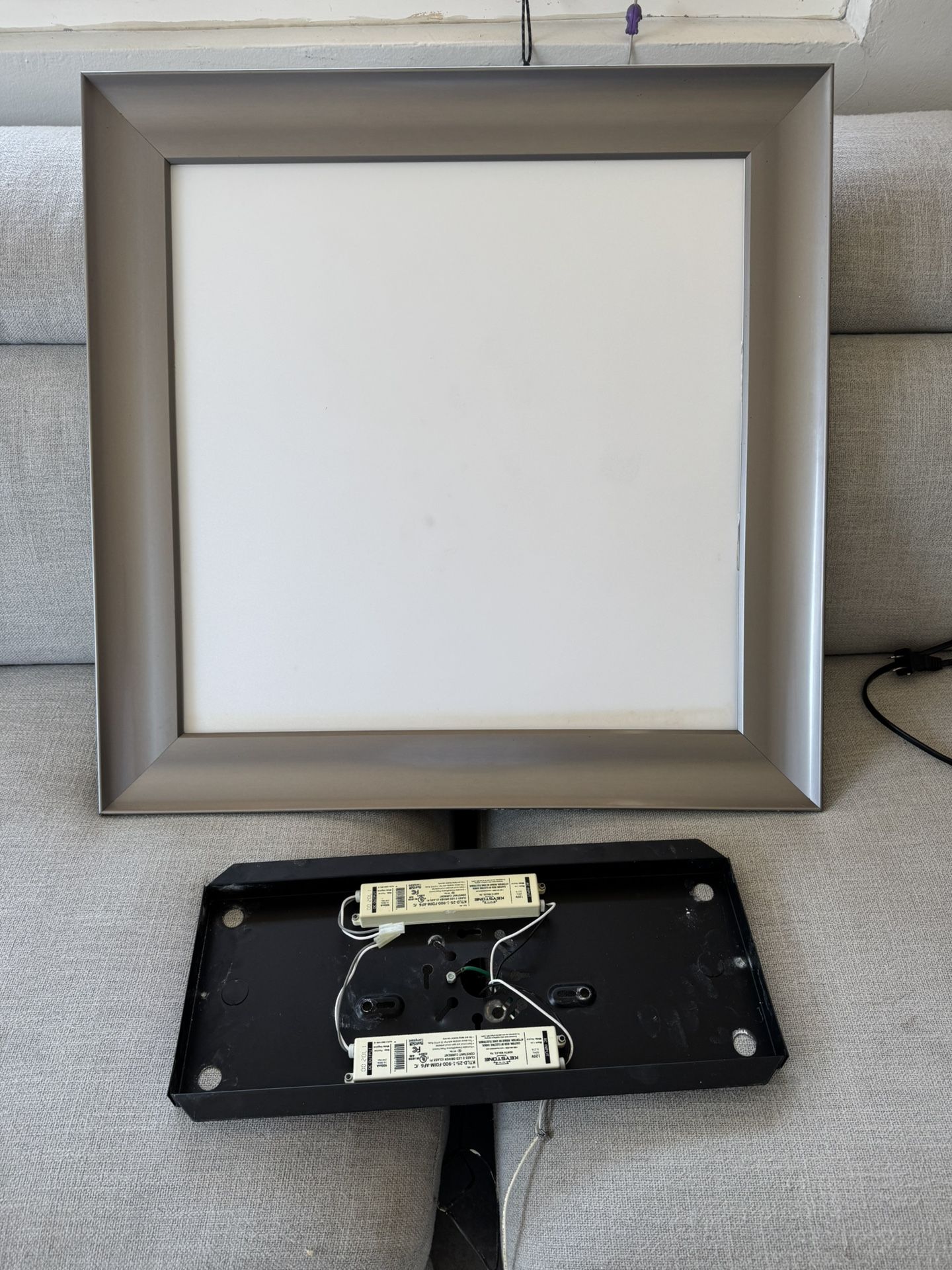 LED Ceiling Light 25”x25”