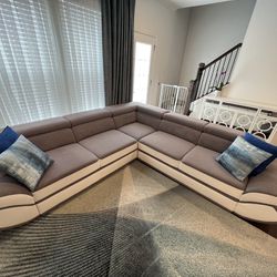 Wide Sleeper Sectional With Storage