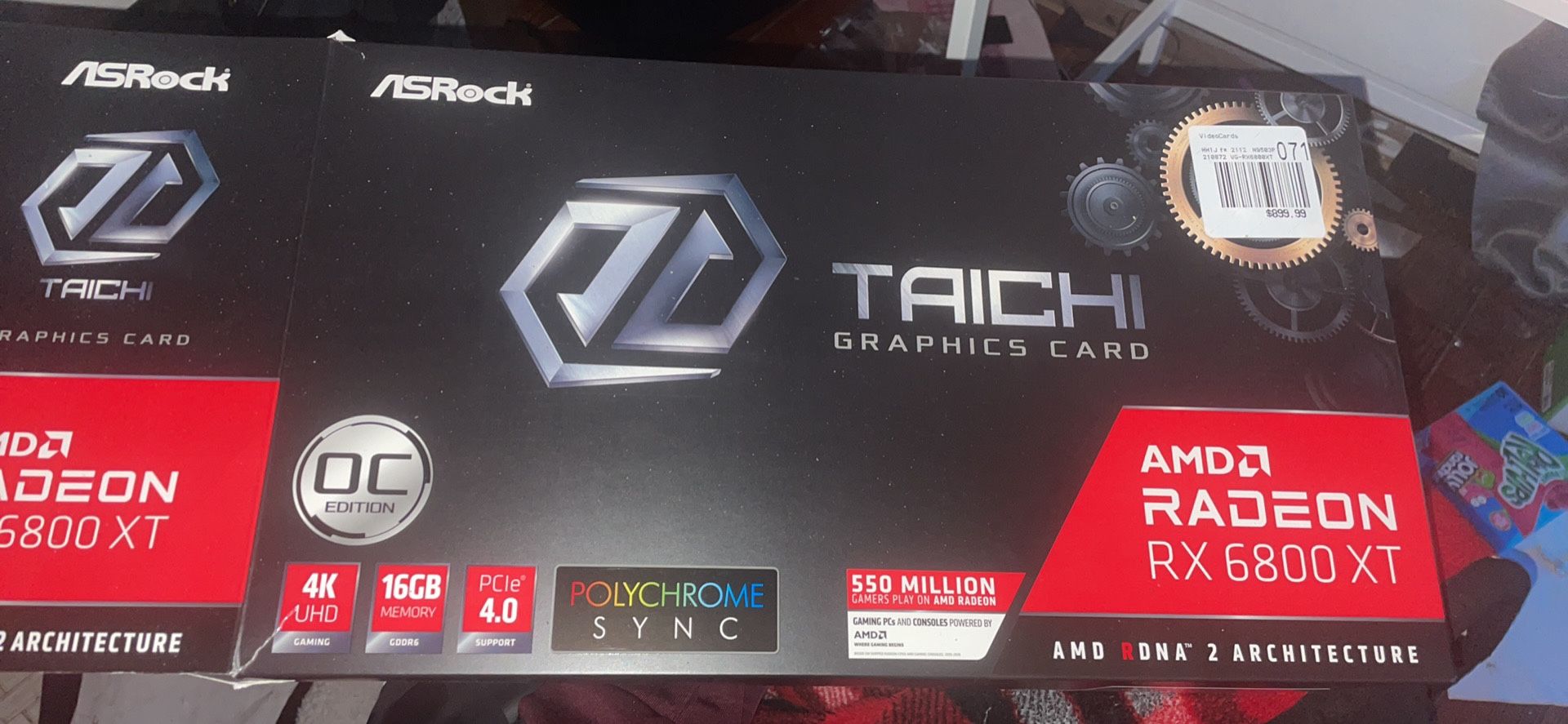 ASRock Taichi AMD 6800XT Graphic Card