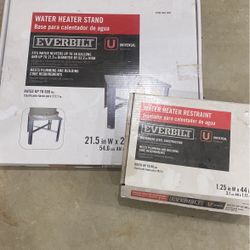 Water Heater Stand And Restraint 