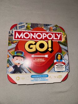 Monopoly Go! Landmark Rush Board Game