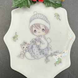 Precious Moments Ornament 1991 Merry Christmas Dear Friend  Enesco 234125 Ornament