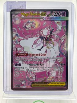 Pokémon TCG Ascended Heroes Mega Diancie Ex 282/217 Holo English