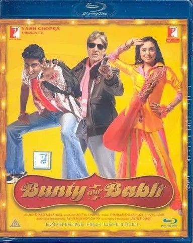 Bunty Aur Babli Blu-Ray - Rani Mukerji, Abhishek - Bollywood Movie Bluray