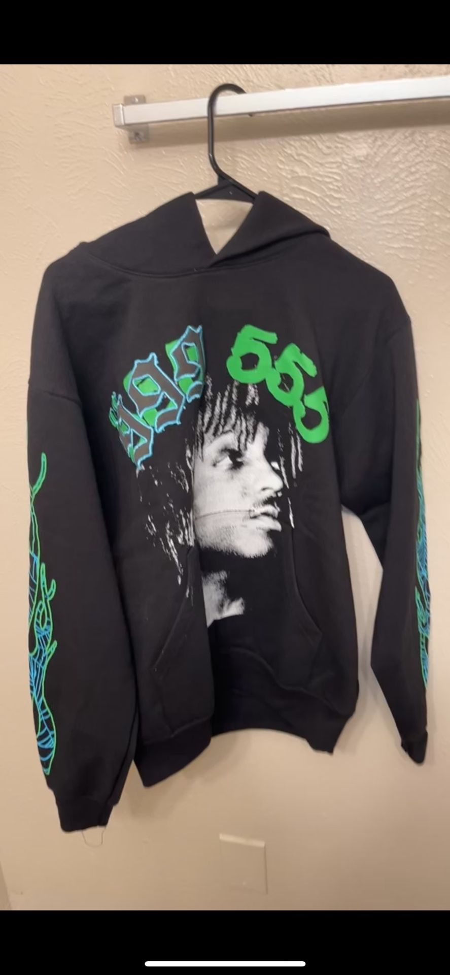 Juice Wrld x Sp5der Hoodie Size M Super Rare