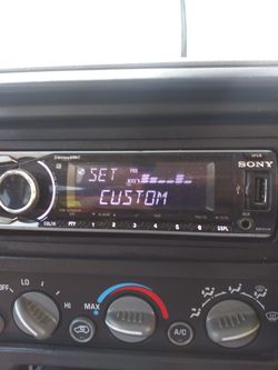 Sonny Xplod Car audio deck