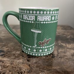 A Christmas Story Mug 14 oz Multicolor Ceramic Drinkware Holiday Turner Ent New
