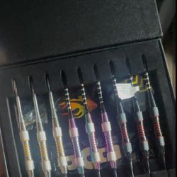 Professional 9-Piece Soft Tip Darts Set