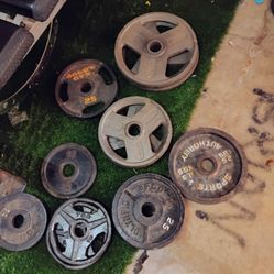 375lbs of Olympic plates