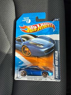 Hot Wheels Ferrari 458 Italia Die-Cast Car