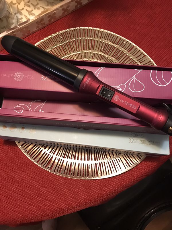 haute mess curling wand