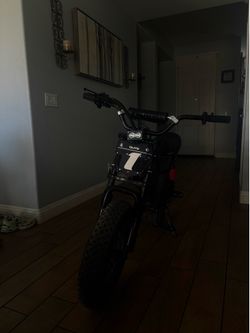 Modded out e-bike