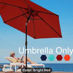 ❣️❤️❣️ Brand New 7.5FT  Outdoor Table Umbrella ❌No Stand ❌