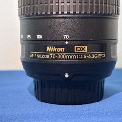 Nikon AF-P DX NIKKOR 70-300mm f/4.5-6.3G ED