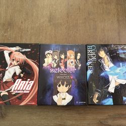 Anime Blu Ray & DVD Lot 