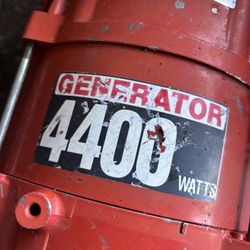Generator 4400watts