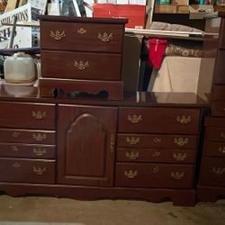 Cherry Wood 3 Piece Furniture 