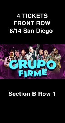 Grupo Firme Tickets