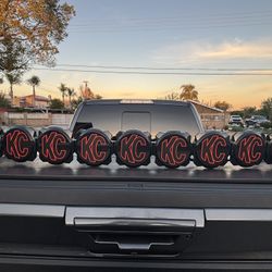 KC HiLiTES Gravity LED Pro6 15-19 Ford F-150/Raptor 9-Light 57" LED Light Bar