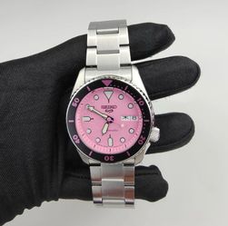 ✅Seiko 5 Sports SBSA321 Pink Panther Limited Edition Mens Watch New