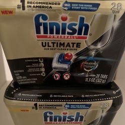 Finish Dishwasher Tabs 28 Count $5 