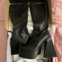Fashion Nova Platform Boots