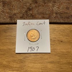 1907 Indian Cent 