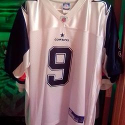 NFL Stitched Throwback Dallas Cowboys Tony Romo Jersey 2XL