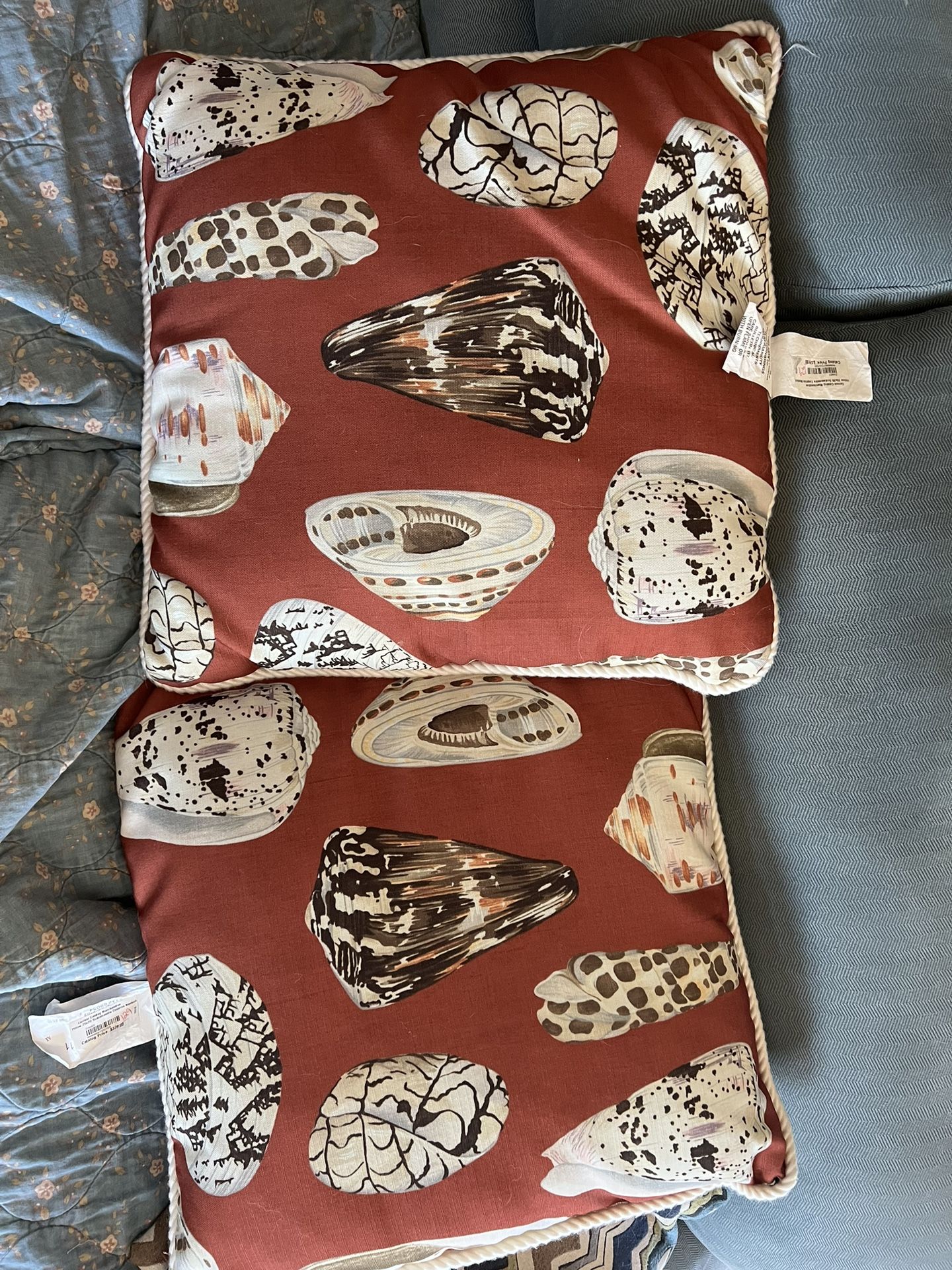 Frontgate Pillows shells 20x20