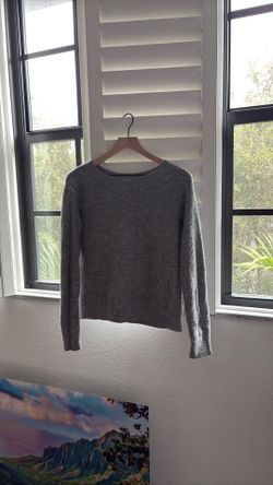 Banana republic gray sweater S