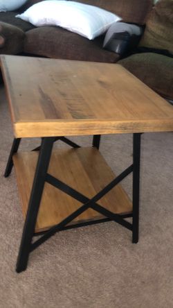 Rustic/farmhouse end table
