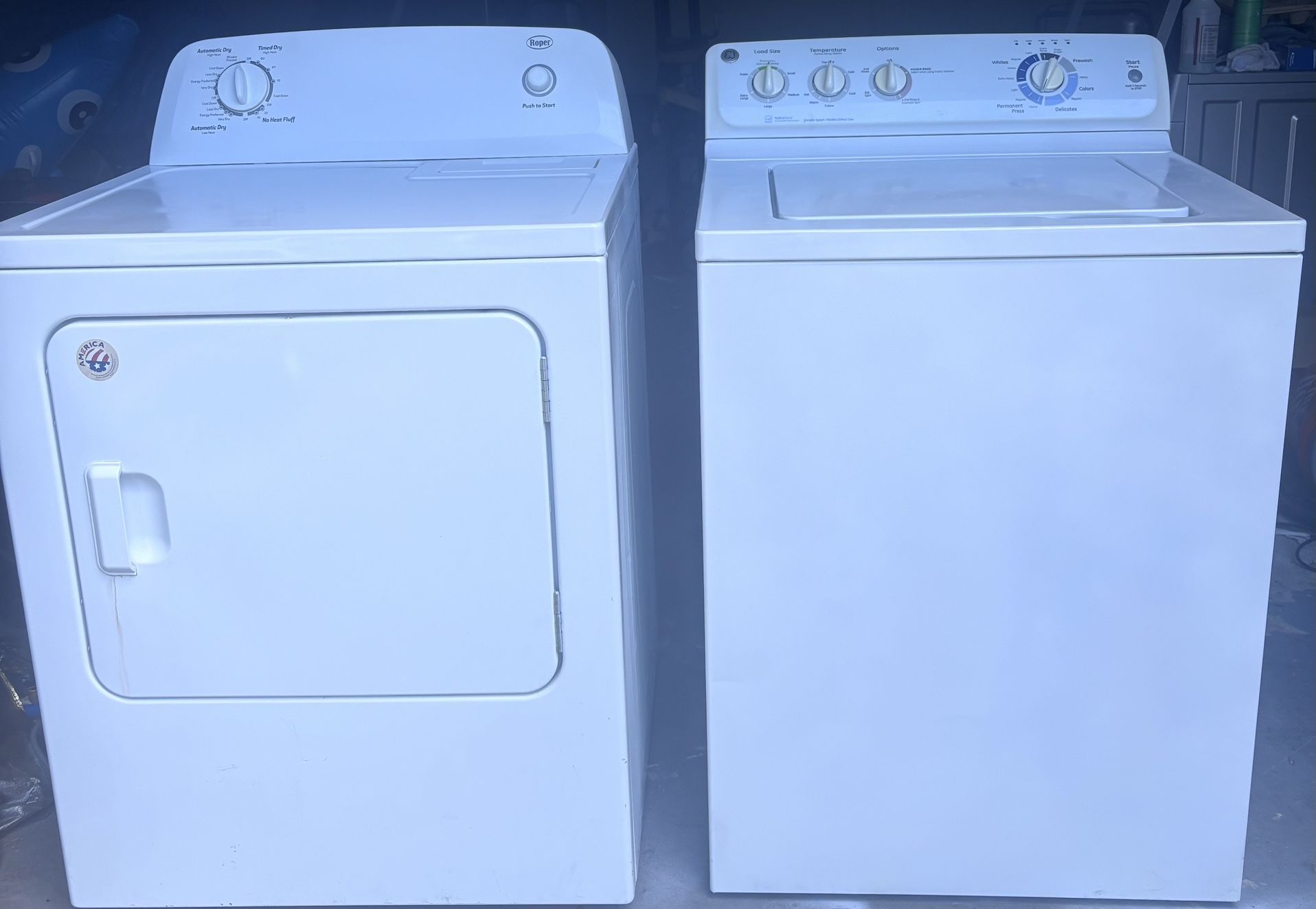 Washer And Dryer
