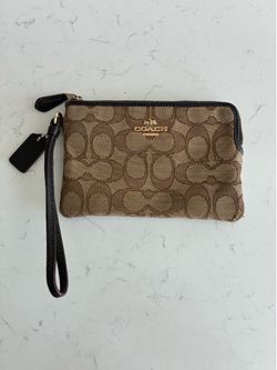 Coach wristlet