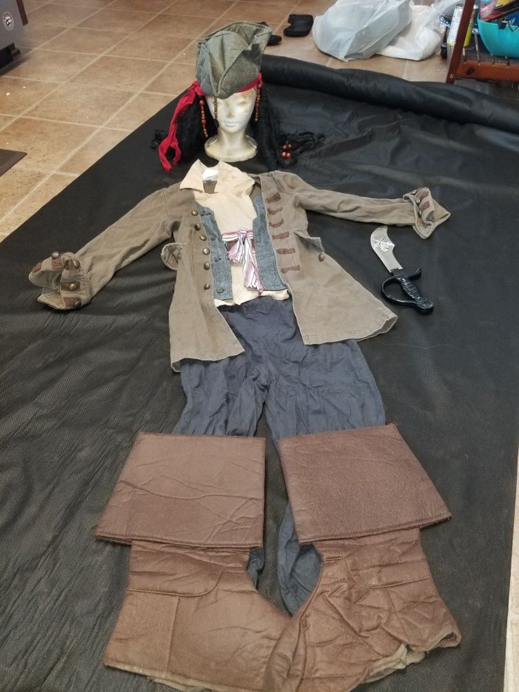 Disney store Jack Sparrow costume