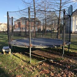 Trampoline   14ft Alley Oop