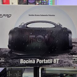 Fol Speaker Bluetooth play usb tf card  very good bass. LOUD,IPX6, TWS, RGB, AUX CONECTION