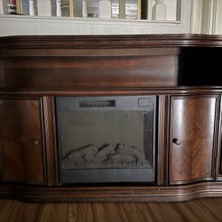 Electric Fireplace TV Stand