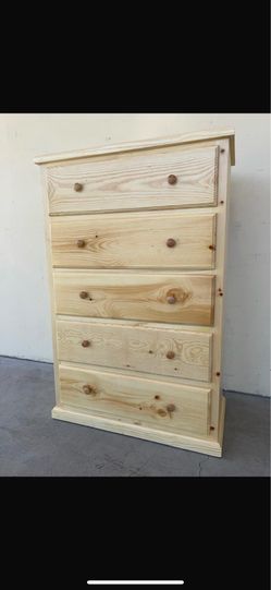 New Jumbo Dresser 5 Drawers