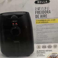 Freidora De Aire 2qt Bella