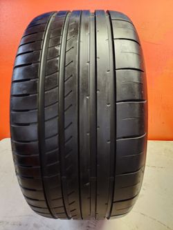 (1) 275 35R 20 GOOD YEAR EAGLE F1 RUN FLAT TIRE 2753520 USED TIRE (SINGLE) MOUNT BALANCE INCLUDED