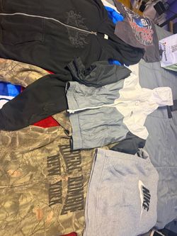 Nike, Abercrombie, Hollister hoodies