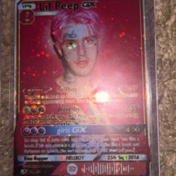 Lil Peep Hellboy Pokémon Card 
