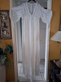 LACE/KNIT DRESS