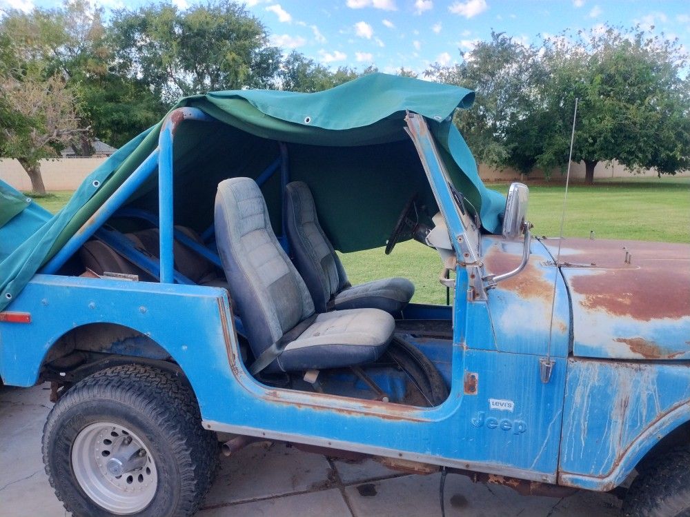 76' CJ7 Jeep And 83' CJ7 Tub
