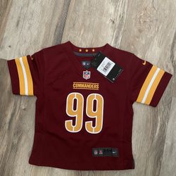 Washington Commanders toddler jersey
