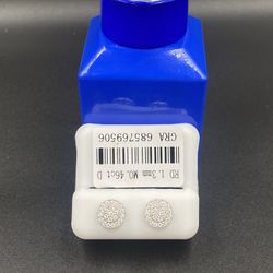 D Color GRA Certified Diamond Stud Earrings – 0.46 CTW | Sterling Silver Triple White Gold Plated