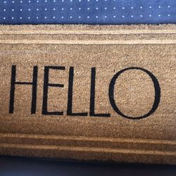 Brand new door mat