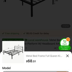 qeen size bed frame 